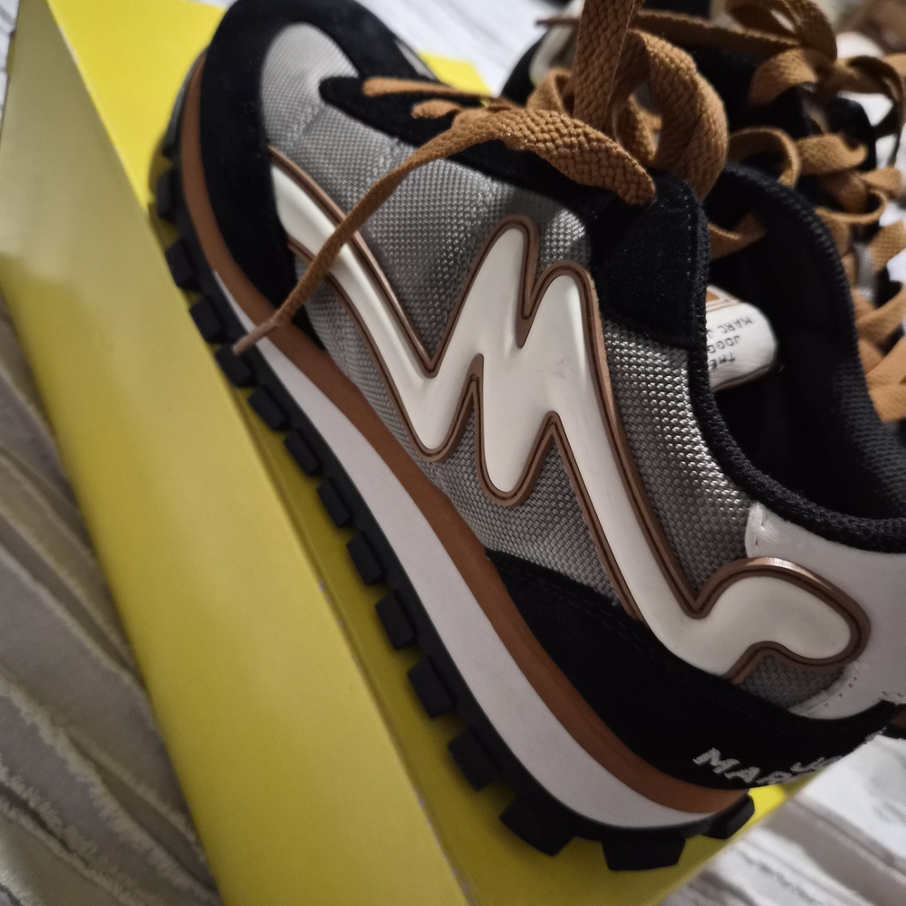 Stylish Black and Brown Sneakers